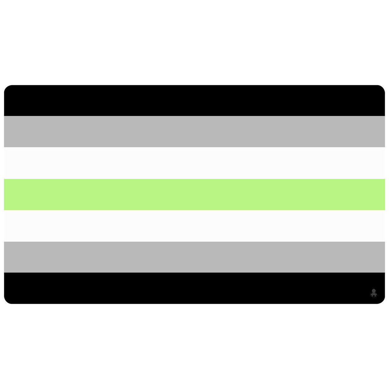 Agender Pride Flag Game Mat